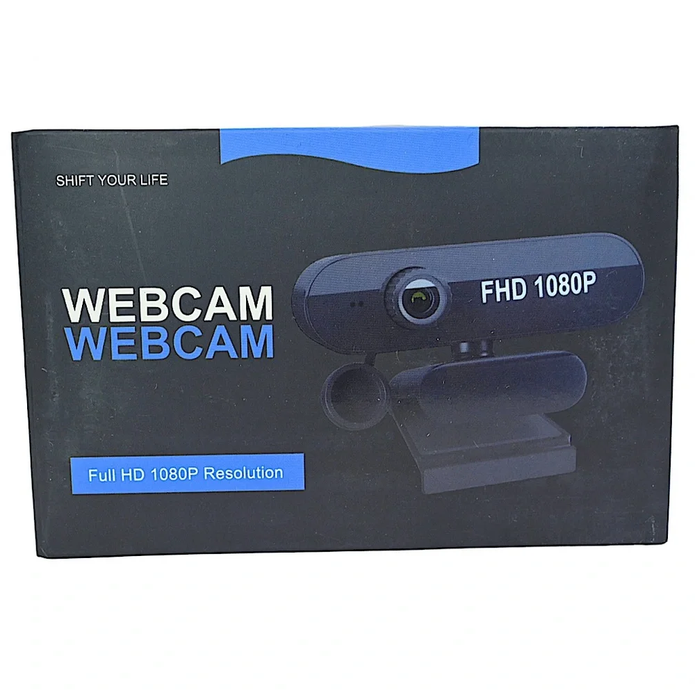 Full 1080P HD USB Webcam for PC Desktop and Laptop web camera with Microphone